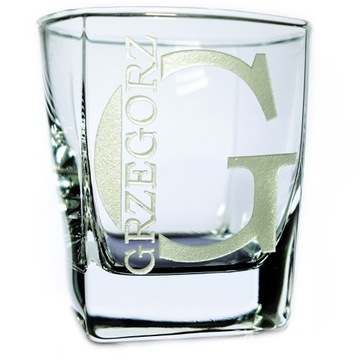 SZKLANKA do WHISKY PERŁOWY Grawer 3D!!! PREZENT