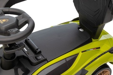 Lamborghini QLS-996T Green Ride-On с коляской