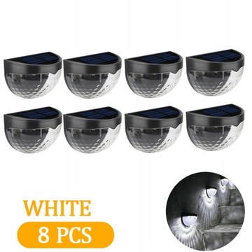LED LAMPA SŁONECZNA DEKORACJA OGRODOWA LAMPA-8 SZT