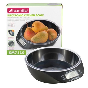 ELEKTRONICZNA WAGA KUCHENNA LCD PRECYZYJNA KAMILLE