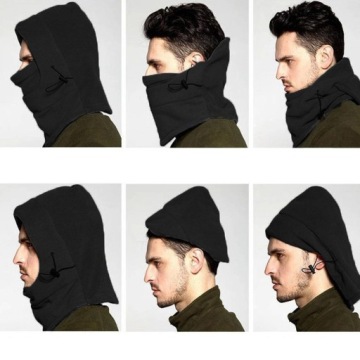 БАЛАКЛАВА ФЛИСОВАЯ МАСКА-ВЕТРА ШАРФ СПОРТИВНАЯ ШАПКА 5 В 1