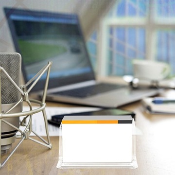 НАСТОЛЬНАЯ ПОДСТАВКА-ОРГАНИЗАТОР ДЛЯ ВИЗИТКАРТ 2 ШТ.