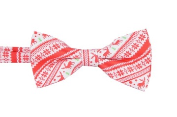 Mucha muszka męska ŚWIĄTECZNA elegancka wigilijna