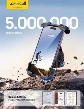 Держатель для велосипедного телефона Lamicall, держатель для телефона для мотоцикла - мотоцикл