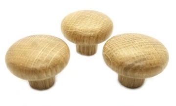 МЕБЕЛЬНАЯ РУЧКА-РУЧКА МАССИВ ДЕРЕВА ДУБ ПРЯМАЯ НОЖКА