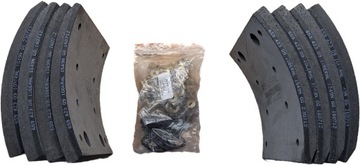 OKŁADZINY HAMULCOWE MERCEDES KOMPLET NOWE A61742314306 B-B