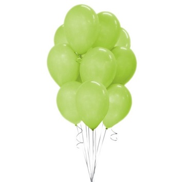 BALONY PROFESJONALNE 5 CALI ZIELONE PISTACJOWE 20 SZT
