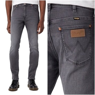 Męskie spodnie jeansowe proste Wrangler 11MWZ W36 L32