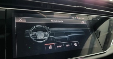 Audi Q8 SUV 3.0 45 TDI 231KM 2023 Audi Q8 Salon Polska Sline zawieszenie pneumatyczne os skretna, radary,ma, zdjęcie 18