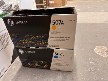 Toner HP 507A Yellow Oryginał CE402A do M575 - open box