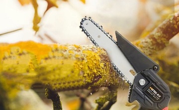 АККУМУЛЯТОРНАЯ ЦЕПНАЯ ПИЛА МИНИ-ПИЛА 4 ДЮЙМА + 6 ДЮЙМОВ С 2* АККУМУЛЯТОРАМИ 4* ЦЕПЬ