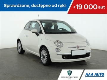 Fiat 500 II Seria 1 1.2 69KM 2013 Fiat 500 1.2, Klima, Dach panoramiczny,ALU