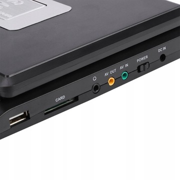 ПОРТАТИВНЫЙ DVD-ПЛЕЕР С АККУМУЛЯТОРОМ 7 ДЮЙМОВ USB AV