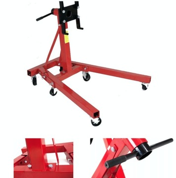 СТОЙКА ДЛЯ МОНТАЖА ДВИГАТЕЛЯ 900 КГ, ПРОЧНАЯ, СКЛАДНАЯ