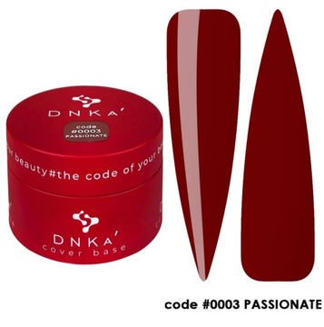 Baza kolorowa DNKa Cover Base #0003 Passionate 30 ml