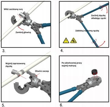 ПРЕСС-ИНСТРУМЕНТ ДЛЯ ТРУБ PEX AL PEX ENERGOTYTAN PM-1632TH / 16-20-26-32TH