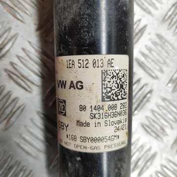 SKODA ENYAQ IV 2021 PRAVÁ STRANA TLUMIČ ZADNÍ