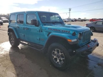 Jeep Wrangler IV 2019 Jeep Wrangler 3.6 V6 283 KM, 4x4, Rubicon, mala szkoda, skora, piekny kolor, zdjęcie 1