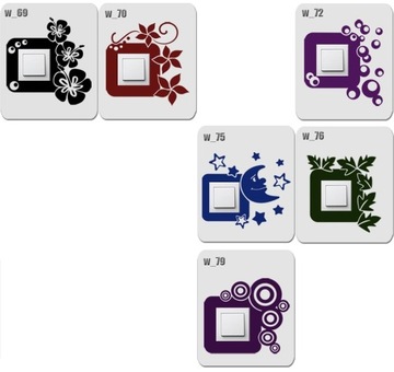 ВЕЛУР-наклейки на выключатели, КОНТАКТЫ, ВЕЛУР-розетка на стену