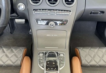 Mercedes Klasa C W205 Kabriolet AMG AMG 63 C S 510KM 2016 Mercedes-Benz Klasa C C63 S AMG 510 KM Cabrio 39.000 km Warszawa 4.0, zdjęcie 9