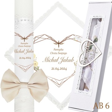 КРЕЩЕННАЯ СВЕЧА КОРОБКА ДЛЯ ОДЕЖДЫ ДЛЯ КРЕЩЕНИЯ