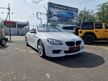 BMW Seria 6 F06-F12-F13 Cabrio 640i 320KM 2013 BMW 640 3.0 Benzyna 320 KM, Kamera 360, Head-UP,