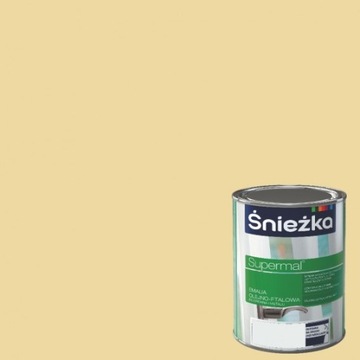 FARBA OLEJNA FTALOWA KOŚĆ SŁONIOWA ŚNIEŻKA 0,8L