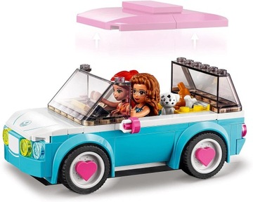 LEGO Friends ECO Samochód Elektryczny Olivii Stacja Ładowania Wiatrak 6+