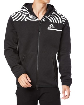 2716 BLUZA MĘSKA ADIDAS ZNE ROZPINANA KAPTUR S