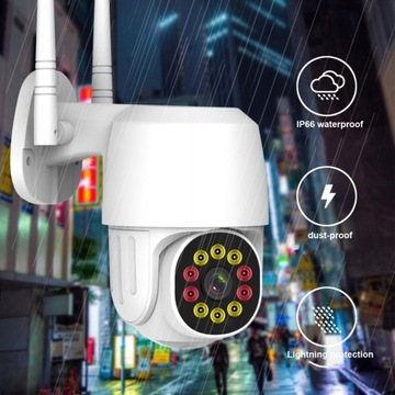 Уличная IP-камера с обзором 360° Беспроводная купольная камера