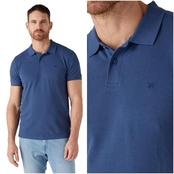 WRANGLER POLOSHIRT MĘSKIE POLO KOSZULKA Z KOŁNIERZYKIEM L