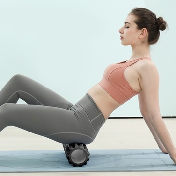 БОЛЬШОЙ РОЛИК ДЛЯ МАССАЖНЫХ УПРАЖНЕНИЙ РОЛИКОВЫЙ МАССАЖЕР 45см