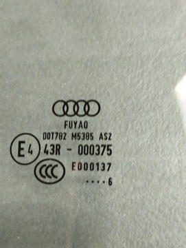 AUDI Q2 2016 SKLO (OKNO) PRAVÁ PŘEDNÍ