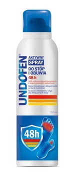 UNDOFEN Aktywny Spray do stóp i obuwia 48h 150ml