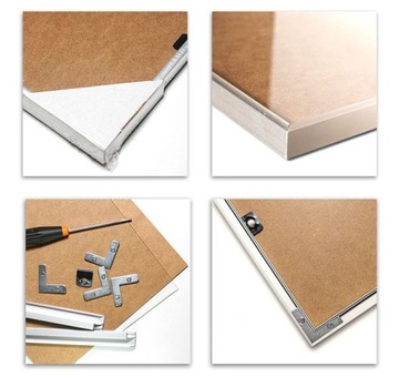 RAMA ALUMINIOWA A4 21x29,7 cm PASSE-PARTOUT 15x21