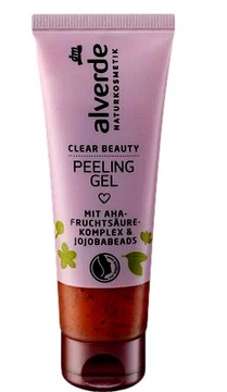 alverde peeling- żel kwasy AHA