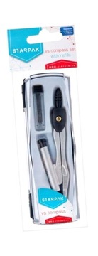Металлический компас + механический карандаш Starpak 137338