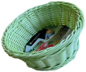 KOSZYK MISKA NA OWOCE DO SERWOWANIA WYRASTANIA PIECZYWA CHLEBA RATTAN 21cm