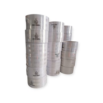 Контурная сигнальная ЛЕНТА REFLECTIVE 50/50м белая МИКРОПРИЗМАТИЧЕСКАЯ