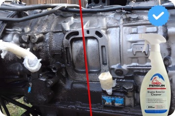 XADO Engine Exterior Cleaner промывает двигатель и коробку передач, без промывки.