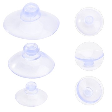30 w 1 2cm/3cm/4cm przezroczysta plastikowa przyssawka