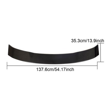 PORSCHE 911 SPOILER LOĎKA DOPLNĚNÍ VRSTVA KRYT ZADNÍ CARBON