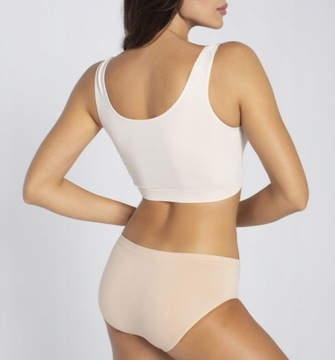 GATTA БЕСШОВНЫЙ СПОРТИВНЫЙ БЮСТГАЛТЕР БЕЛЫЙ L