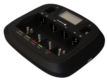 ЗАРЯДНОЕ УСТРОЙСТВО ДЛЯ АККУМУЛЯТОРОВ R3 R6 9V R20 R14