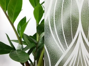 Folia Okienna Tło Szkło Mrożone Wzór Mleczny 90cm