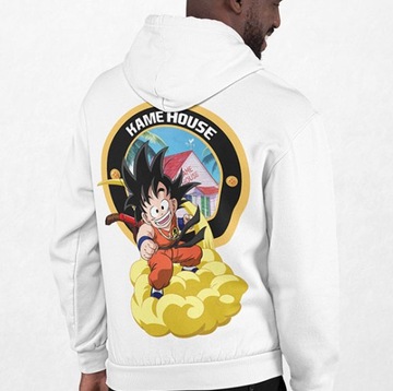 BLUZA Z KAPTUREM DRAGONBALL KAME HOUSE GOKU