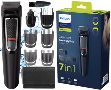 Trymer Philips MASZYNKA GOLARKA PHILIPS 7W1 WŁOSY I BRODA TRYMER