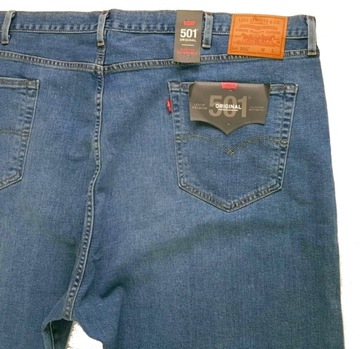 Levi's 501 jeansy męskie Big&Tall 005010139 oryg. nowa kol. Levis - W48/L32