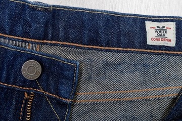 LEVIS 511 SLIM JEANSY spodnie męskie granatowe PREMIUM 32/34 pas 82