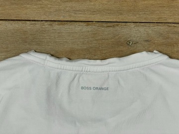 Hugo Boss orange tshirt męski klasyk logo unikat L